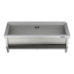 Ausgussbecken SOLIDUM aus Edelstahl, 4 Größen