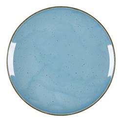 Teller flach Serie Hotel, türkis