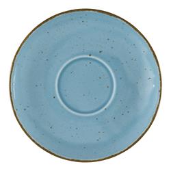 12 x Untertasse Porzellan Serie Aida Ø 160 mm – türkis