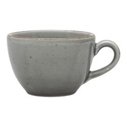 12 x Obertasse Porzellan Serie Aida 180 ml – grau