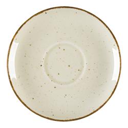 12 x Untertasse Porzellan Serie Aida Ø 145 mm – creme