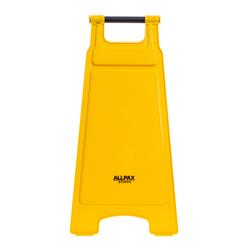 Frontalansicht STOPPO Premium Aufsteller, neutral