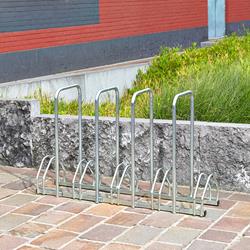 Bügelparker 5er- Fahrradständer 2-seitig