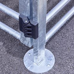 Fahrradunterstand für 6 Fahrräder, abschließbar
