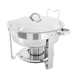 Chafing Dish rund Edelstahldeckel – 5 l