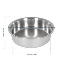 Chafing Dish rund Edelstahldeckel – 5 l
