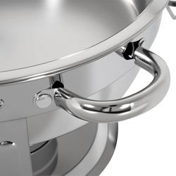 Chafing Dish rund Glasdeckel – 5 l