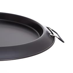 Tiefe Pfanne für Pizzaofen Ø 310 mm – Edelstahl