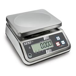 Tischwaage FFN, Edelstahl, IP65, Akku-Betrieb, 1,5 bis 25 kg Tischwaage FFN, Edelstahl, IP65, Akku-Betrieb, 1,5 bis 25 kg