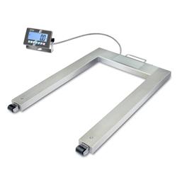 Palettenwaage UXC Edelstahl – 600 kg oder 1500 kg, 1190 x 840 mm, IP67/IP68, eichfähig
