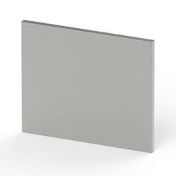 Seitenverkleidung Bar bodentief 600 x 40 x 850 mm, rechts oder links, Edelstahl