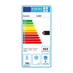 Energieeffizienzklasse C, 923 kWh/annum