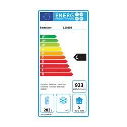 Energieeffizienzklasse C, 923 kWh/annum