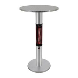 Elektrischer Tischheizstrahler Ø 600 mm – 1500 W Edelstahl