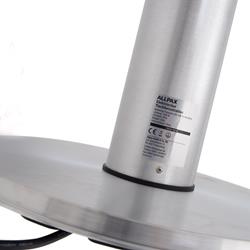 Elektrischer Tischheizstrahler Ø 600 mm – 1500 W Edelstahl