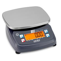 Tischwaage FPB eichfähig – 3/6/15/30 kg, IP68/IP69K, Edelstahl-Wägeplatte