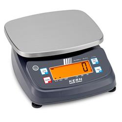 Tischwaage FPB eichfähig – 3/6/15/30 kg, IP68/IP69K, Edelstahl-Wägeplatte