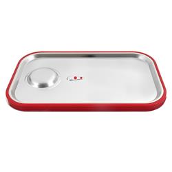 GN-Deckel Edelstahl mit Silikon-Dichtung für GN-Behälter 1/1