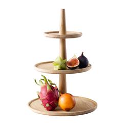 Etagère VALO, 3-stufig, 300 x 300 x 420 mm