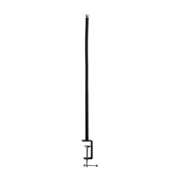 Schraubklammer mit flexiblem Arm, Metall, Höhe 64 cm Schraubklammer mit flexiblem Arm, Metall, Höhe 64 cm