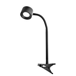 Klammer mit flexiblem Arm, Metall/ABS, Höhe 40 cm