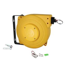 Absperraufroller 20 m – Wandmontage 180° drehbar - gelb