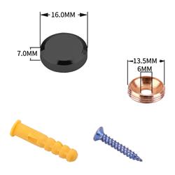 Wandendstück für Reboundband – Ø 16 mm, Stahl