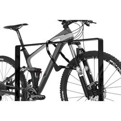 Anlehn- und Absperrbügel 9610 Black Edition, schwarz