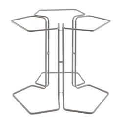 Müllsackhalter 3-Fach aus Stahl, für 240 l und 400 l Müllsäcke