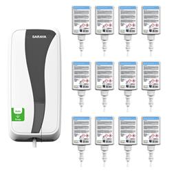 Set Sensorspender UD-450 mit 12 × Desinfektionsmittel Alsoft 450 ml
