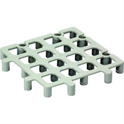 PP - Floor Rack System - grau - 33x33x4 cm