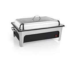 Elektro Chafing Dish aus Kunststoff/Chromnickelstahl