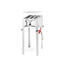 Hendi Edelstahlgrill mit Grillrost