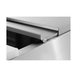 Hendi Saladette 300 Liter mit fixierbarem Deckel