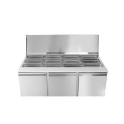 Hendi Saladette 380 Liter mit fixierbarem Deckel
