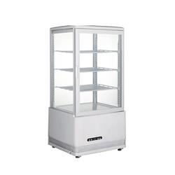 Hendi Kuchenvitrine 68 Liter schwarz