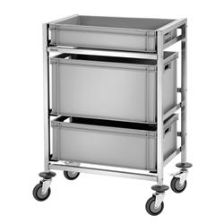 Kistenwagen mit Kisten