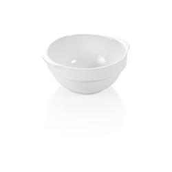 Schale Porzellan mit Lappengriffen, 6er Set