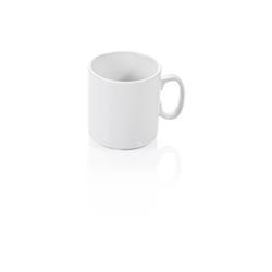 Becher aus Porzellan mit Henkel, 0,29 l, 6er Set