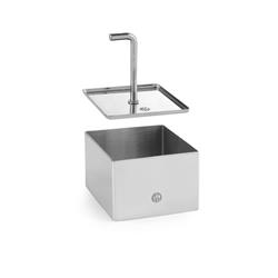 Speiseringe mit Drücker