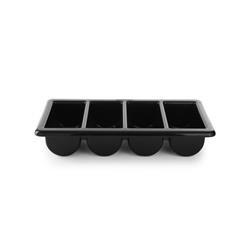 Besteckkasten schwarz
