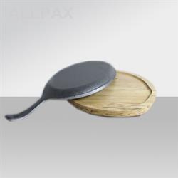Servierpfanne oval Unterseite