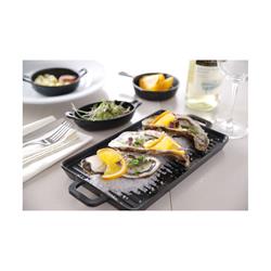 Grillplatte Schwarz melamine