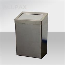 Afvalbak met automatische klep, 60 liter