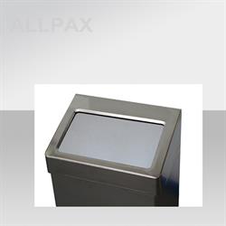 Afvalbak met automatische klep, 60 liter