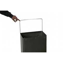 Afvalbak met automatische klep, 60 liter