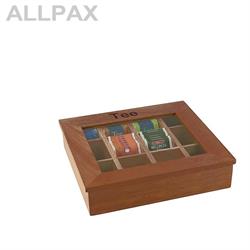 Teebox 31 x 28 cm, Höhe 9 cm