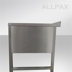 wastafel 1600 mm met XXL spoelbak