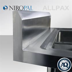 NIROPAL Spültische mit extra großem Becken