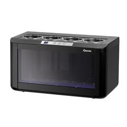 Compacte wijnkoeler met LED-verlichting